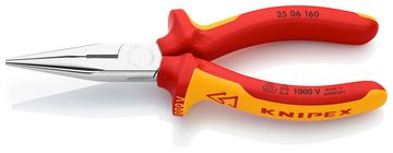 IP IZOLIRANA RAVNA POLUOKRUGLA KLIJEŠTA ZA REZANJE 160 MM - KN 25 06 160