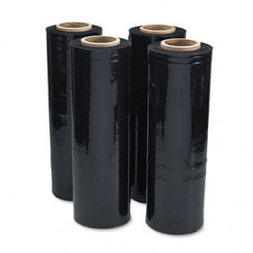 STRETCH FOLIJU CRNU 23MKR 1,5 KG (TEŽINA BEZ ROLE) - FM STR CZ
