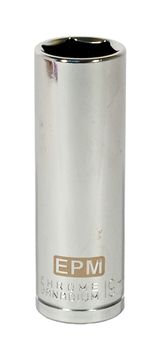 1/2'' dugi nasadni ključ, 6-kraki, kromirani, 32 mm - E-400-1532
