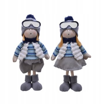 Kaemingk Božićna figurica lutke 38 cm