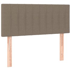 Vidaxl LED uzglavlje smeđesivo 80 x 5 x 78/88 cm od tkanine