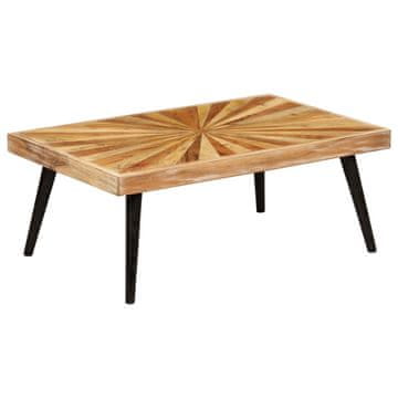Vidaxl Klub stolić od masivnog drva manga 90 x 55 x 36 cm
