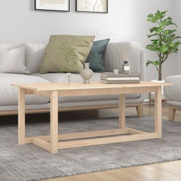 Vidaxl Klub stolić, 110x55x45 cm, masivni borov drvo