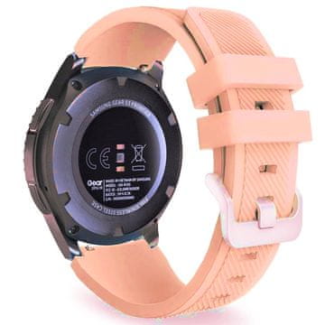 BStrap Silicone Sport remen za Xiaomi Amazfit GTR 2 / GTR 47mm, sand pink
