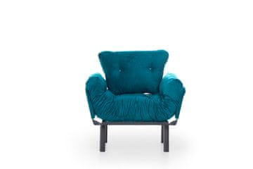 Atelier Del Sofa Fotelja, Petrol Green, Nitta Single - Petrol Green