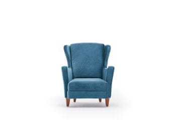 Atelier Del Sofa Fotelja wing LOLA tirkizna, Lola Berjer - Turquoise