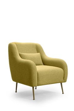 Atelier Del Sofa Fotelja wing SEVILLA žuta, Sevilla Armchair - Yellow