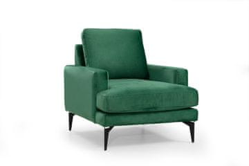 Atelier Del Sofa Fotelja wing PAPIRA zelena, Papira Armchair