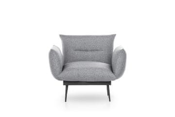 Atelier Del Sofa Fotelja, Sivo, Jax Solo - Grey GR110