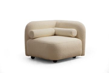 Atelier Del Sofa Fotelja, Krem, Victoria Cream Bouclette