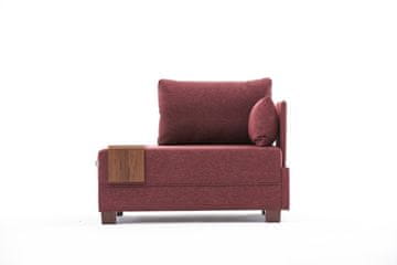 Atelier Del Sofa Sofa, Bordo crvena, Fly Right - Claret Red
