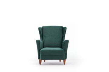 Atelier Del Sofa Fotelja wing LOLA zelena, Lola Berjer - Green