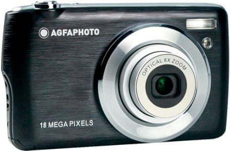 Moderni kompaktni digitalni fotoaparat agfa dc8200 liion full HD načini snimanja 18mpx fotografije prepoznavanje lica smanjenje efekta crvenih očiju.