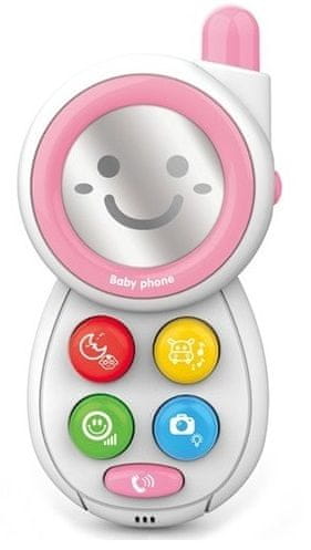 HUANGER Smile telefon za djecu, roza