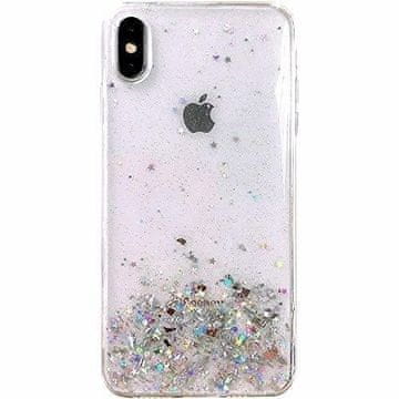 WOZINSKY Star Glitter maskica za Xiaomi Redmi Note 9S 9 Pro prozirna