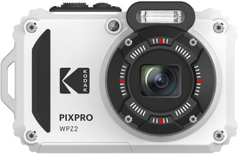 Moderni kompaktni digitalni fotoaparat kodak wpz2 liion video HD načini snimanja 16mpx fotografije prepoznavanje lica smanjenje crvenih očiju vodootporan
