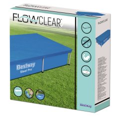 Bestway Flowclear pokrivač za bazen, 221 x 150 cm
