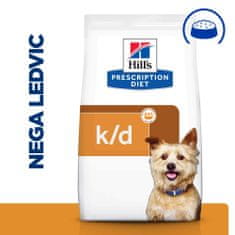 Hill's K/D Kidney Care suha hrana za pse, 4 kg