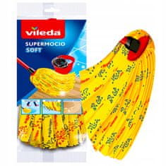 Vileda SuperMocio krpa za brisanje s mekim trakama i drškom 125 cm