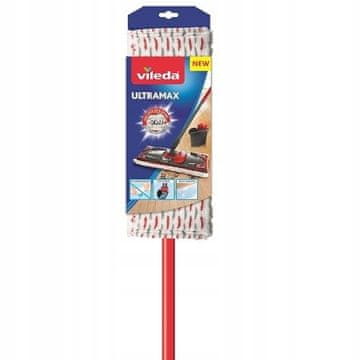 Vileda Ultramax ravna krpa za brisanje rublja 105 cm s teleskopskom ručkom