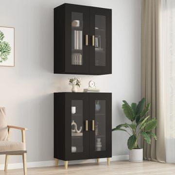 Vidaxl Zidni ormarić crni 69,5 x 34 x 90 cm