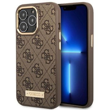 Guess Guess Tvrda Futrola S Logom 4G Za Iphone 14 Pro 6.1 Za Magsafe