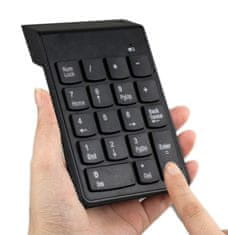 aptel Numerička bežična bluetooth USB tipkovnica
