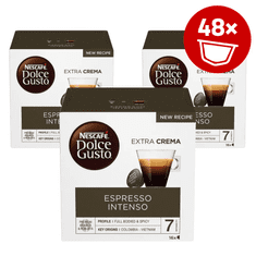 NESCAFÉ Dolce Gusto Espresso Intenso kapsule za kavu (16 kapsula / 16 napitaka), trostruko pakiranje (48 kapsula)