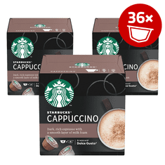 Starbucks Cappuccino by NESCAFÉ Dolce Gusto, kapsule za kavu (36 kapsula / 18 napitaka)