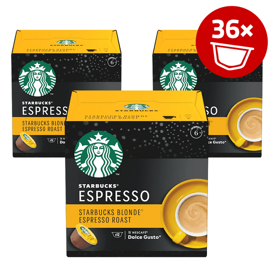 Starbucks BLONDE Espresso Roast by NESCAFÉ Dolce Gusto Blonde Roast kapsule za kavu (36 kapsula / 36 napitaka)