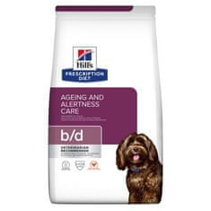 Hill's b/d Aging and Alertness Care suha hrana za pse, s piletinom, 3 kg