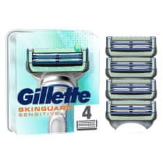 Gillette SkinGuard Sensitive zamjenska glava za brijanje s aloe verom, 4 komada