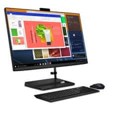 Lenovo IdeaCentre AIO 3 računalo, R7 7730U, 68,58 cm (27), FHD, 16GB, SSD512GB, W11H, črn (F0FY00GUSC)