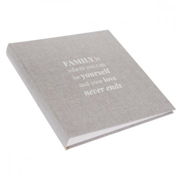 Goldbuch LINUM 2.0 SVIJETLO SIVA foto album BB-P60 30x31