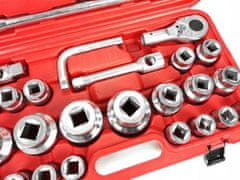MAR-POL Set za patke Set od 26 komada 3/4 ″ i 1 ″ - 12 kutnih utičnica 21-65 mm