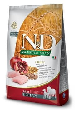 Farmina FARMINA N&D ANCESTRAL GRAIN LIGHT - suha hrana za pse - 12kg