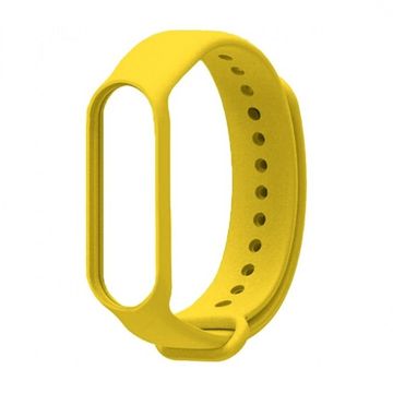 BStrap Silicone remen za Xiaomi Mi Band 5/6/7, yellow