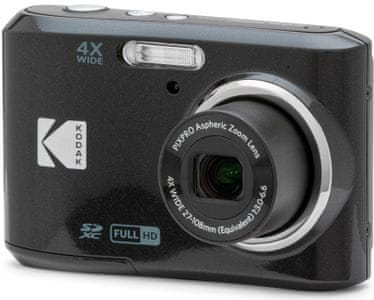 moderan kompaktni digitalni fotoaparat kodak fz45 video HD foto modovi 16mpx fotografije prepoznavanje lica smanjenje efekta crvenih očiju usb priključak i kabel aa baterija