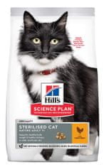 Hill's Mature 7+ Sterilised suha hrana za mačke, s piletinom, 1,5 kg