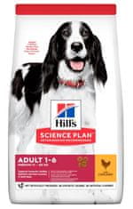 Hill's Adult Medium suha hrana za pse, sa piletinom, 14 kg