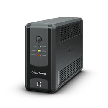 slomart CyberPower UT850EG-FR neprekidno napajanje (UPS) Line-Interactive 0.85 kVA 425 W, 3 AC utičnice