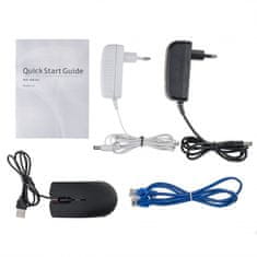 Secutek Bežični HD kamerasti set TK-40Q2 - 4x2Mpix rotirajuća IP kamera, NVR