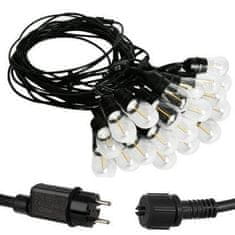 Malatec LED vanjski ukrasni vijenac 10m IP44 topla bijela