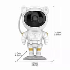 Severno Projektor zvijezda, LED noćno svjetlo za astronaute + daljinski upravljač