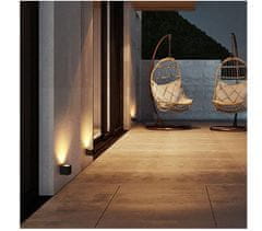 Berge LED vanjska svjetiljka B7157 - GU10 - 9 x 8 x 6,5cm - crna - IP44