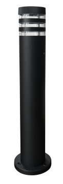 Berge LED vanjska svjetiljka INEZ crna PIR - 1 x GU10 - 230V