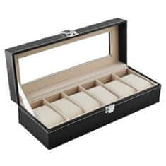 MG Organizer kutija za sat 6kom, crno