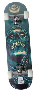 ACRAsport Trkaći skateboard s protukliznim zelenim premazom 78 x 20 cm S3-ZE