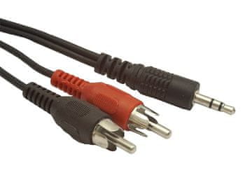 Gembird Gembird 1.5m audio kabel MINIJACK/2XRCA M/M, crni/crveni/bijeli