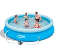 Bestway Bestway Fast Set Pool 366x76 cm s filtrom